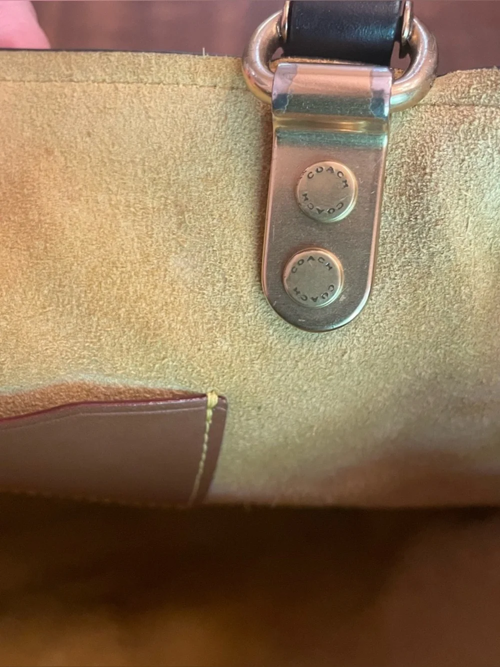 Coach Rogue 30 Glove Tanned Leather - Black - Brass - Shoulder / Crossbody Bag - Picture 9 of 16